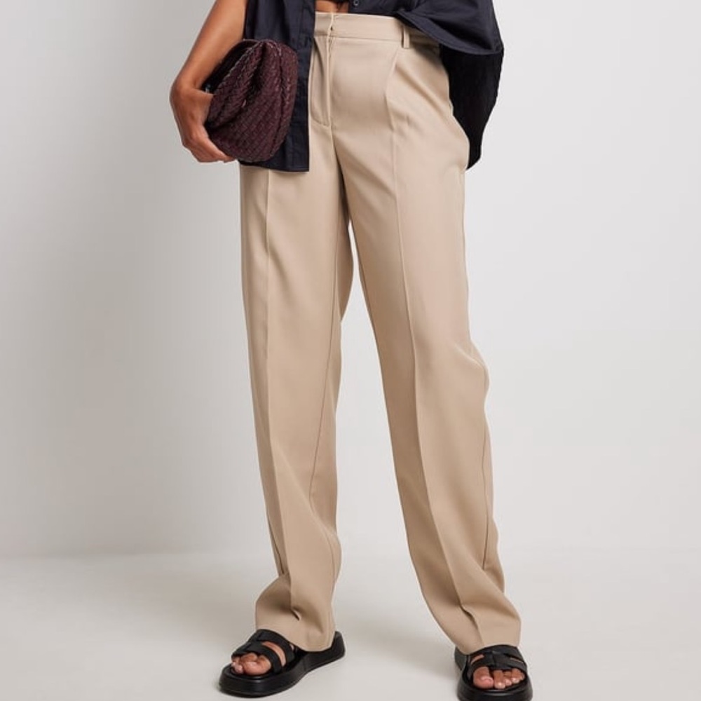 Nakd tailored khaki suit pants size 38